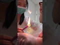 Trying Chinese Fire Ear Candling 1080p
