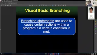 COMPFP - Visual Basic Branching Part1