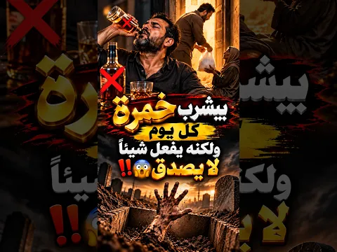 شاب يشرب الخمر كل ليلة ويفعل شيء غريب لا يصدق 😱