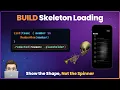 SwiftUI redacted placeholder Skeleton Loading Done Right