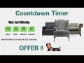 Countdown Timer Offer Section Using HTML CSS and JavaScript - step by step