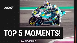 Download Top 5 Moto3™ Moments 🏆 | 2023 #QatarGP MP3