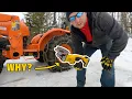 How to Install European Diamond Studded Tractor Tire Chains