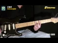 Como tocar  A las Nueve de No te va gustar en guitarra DEMO COVER GUITARRA