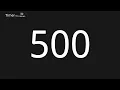 500 Second Countdown Timer