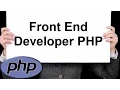 Front End Developer PHP 888-411-2221 - Professional PHP Programming