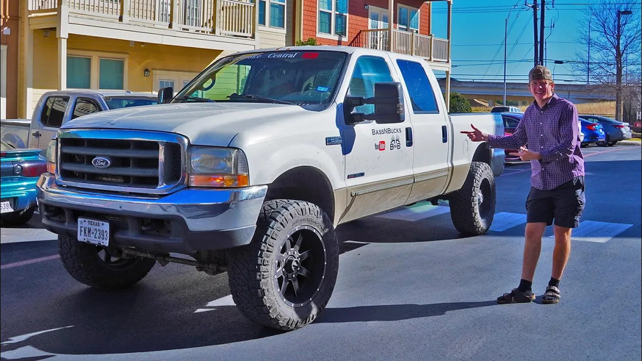What Its Like DAILY Driving A 7.3 L Powerstroke F-250 Super Duty Diesel! Pros And Cons! (Cold Start)