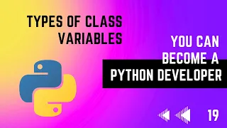 Types of Class Variables Python Tutorial Series In Tamil EMC Academy