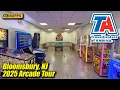 TA Travel Center Bloomsbury NJ July 2025 arcade tour new 4K full walkthrough