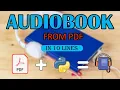 Create Book Book From PDF python projects for beginners Project Maker