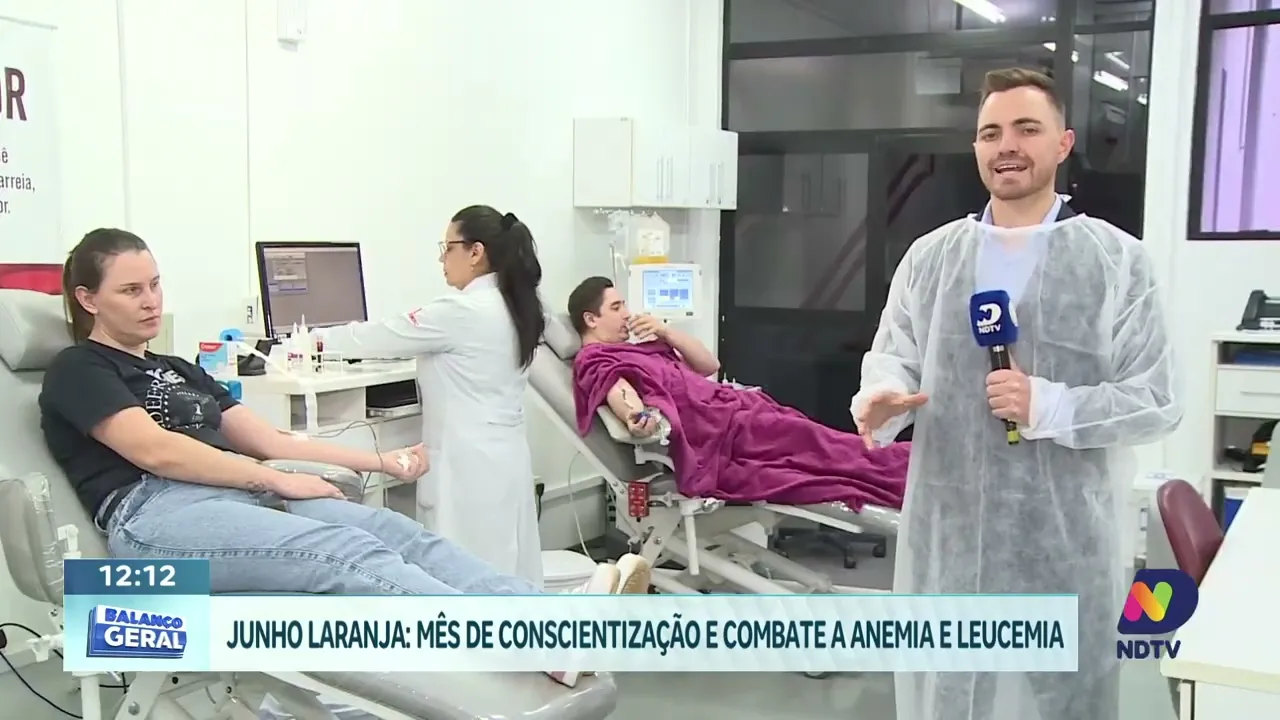 Junho Laranja: Mês de conscientização e combate a anemia e leucemia
