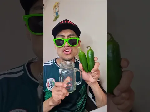 Agua de Chile jalapeño 🙃 Beto Locuras 🌶