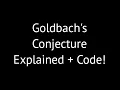 6 Goldbach s Conjecture Explained with C Programming Implementation Step-by-Step Guide