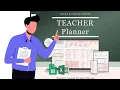 How This Teacher Class Planner Works Excel Google Sheets Tutorial Grades Lesson Schedule