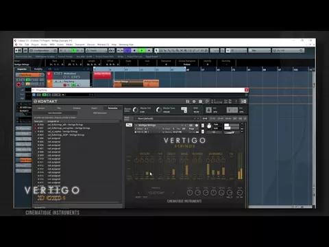 Vertigo Strings product video