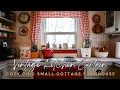 Vintage Kitchen Curtain Ideas for Cozy and Chic Small Cottage Farmhouse Style