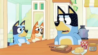 Bluey Bandit s Anger Scene