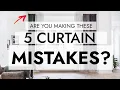 HANGING CURTAINS DON T MAKE THESE 5 TERRIBLE MISTAKES