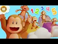 Download Lagu Lagu Anak Anak | Lima Monyet Kecil 🐒 Lompat di Kasur | BaLiTa Indonesia