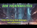DOM Vulnerabilities - DOM XSS Using Web Messages and JSON parse