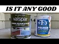 Is Valspar Paint Any Good Lowes Valspar Porch and Floor Paint Review