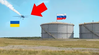 Ukrainian Drones STRIKE Russian Oil Depot Then This Happened 