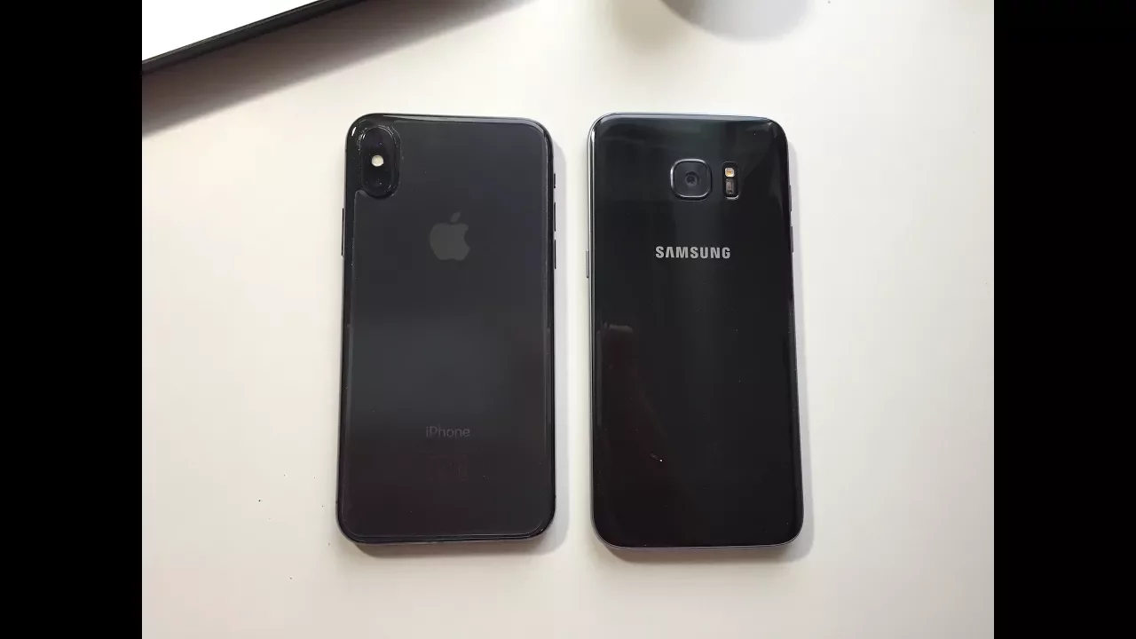 Apple iPhone 7 vs Galaxy S7 Edge - Gaming Review!