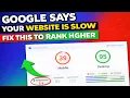 Google PageSpeed Insights Tutorial - Fix Your Website Speed Rank Higher