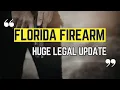 Gun Rights Legal Changes - Major Shift Coming for Florida Felons Firearms