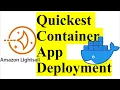 How to Deploy Python Flask Application on Amazon Lightsail Container AWS Container Kubernetes