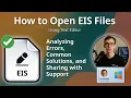 How to Open EIS Files Text Editor