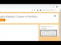 Part 1 Introduction to ePortfolio - Student Tutorial