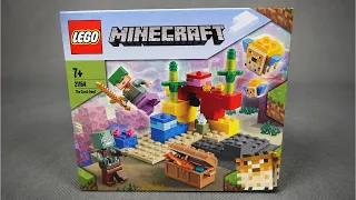LEGO MINECRAFT 21164 - RAFA KORALOWA - RECENZJA