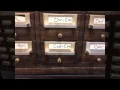 OLD SCHOOL Library Card Catalog