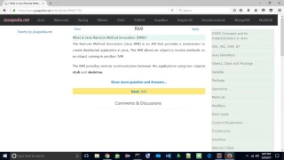 What is Java Remote Method Invocation RMI javapedia net