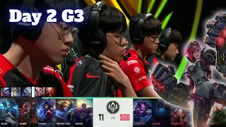 T1 vs SGB - Day 2 LoL MSI 2022 Rumble Stage | T1 vs Saigon Buffalo full game