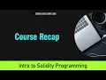 Solidity Programming Next steps