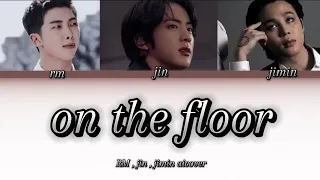 bts aicover on the floor rm jin jimin aicover bts aicover aisongs kpop jin jimin rm edit