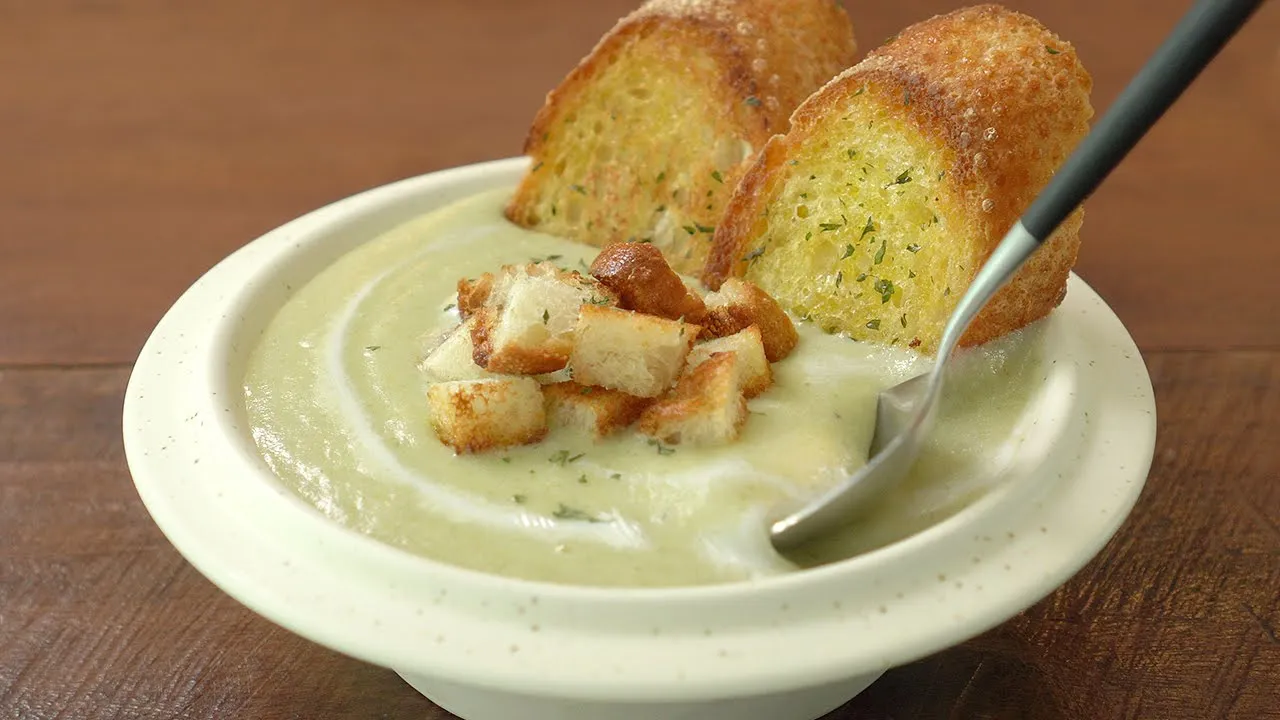 갈릭스프와 크루통