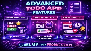 Todo App Evolution From CLI Python to Smart AI-Powered System Intermediate Advanced Features