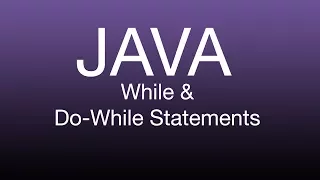 Java made Simple While Loop Tutorial