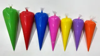 Relaxing RAINBOW Clay Unboxing | Small to Giant Piping Bags - ASMR (No Talking - Part 10)