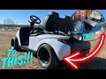 I BOUGHT THIS CHEAP ABANDONED GOLF CART FOR 500 Can we make it great again
