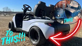 I BOUGHT THIS CHEAP ABANDONED GOLF CART FOR 500 Can we make it great again