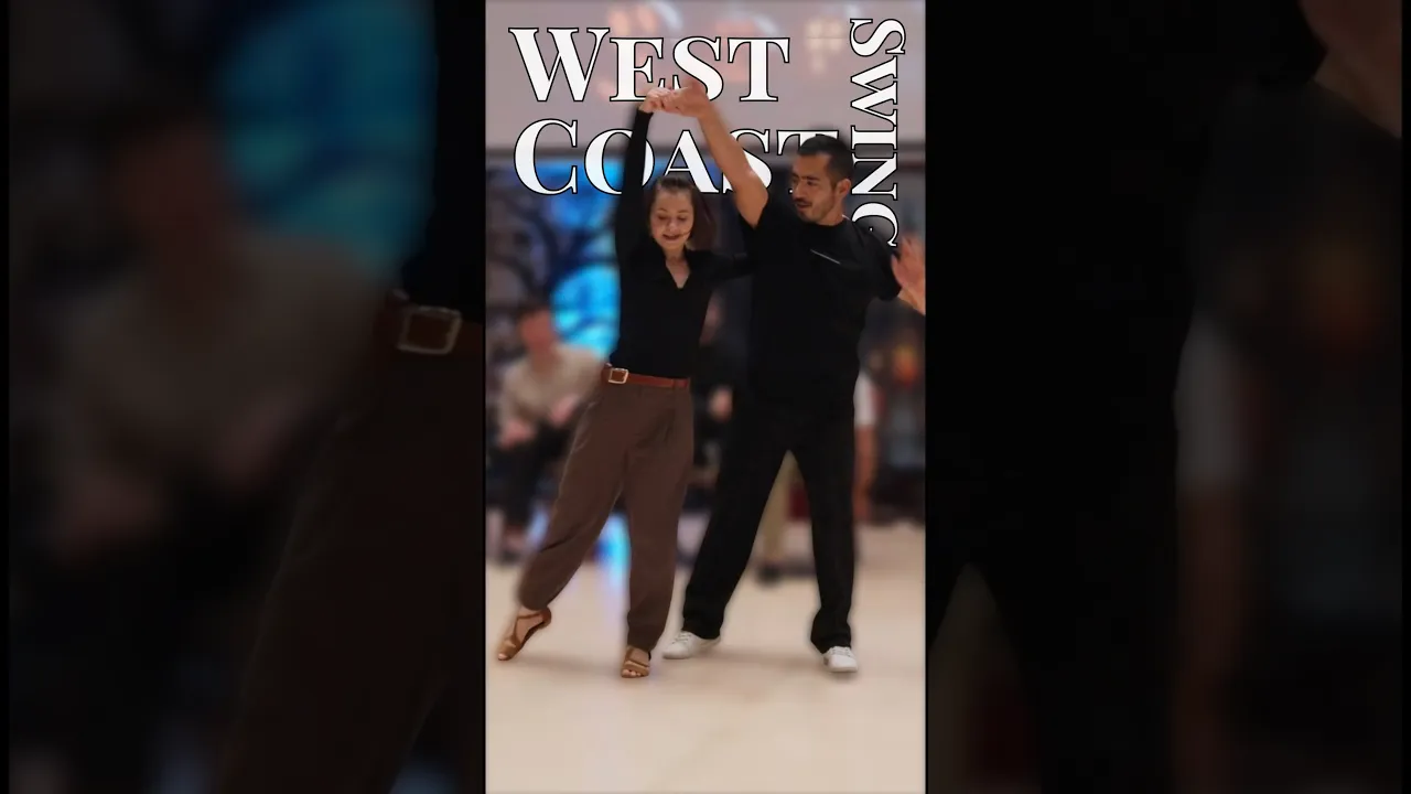 West Coast Swing Improvisation part 2 #semionmaria #westcoastswing #modernswing #improvisation #wcs