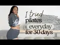 30 Days of Pilates My Routine Results Real Thoughts
