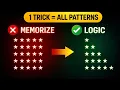 STOP Memorizing Star Patterns Understand This