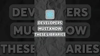 6 Libraries a React Developer must know
