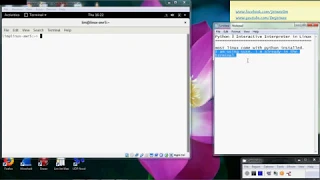 Python 3 Interactive Interpreter In Linux