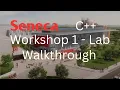 OOP 244 Workshop 1 Walkthrough - C